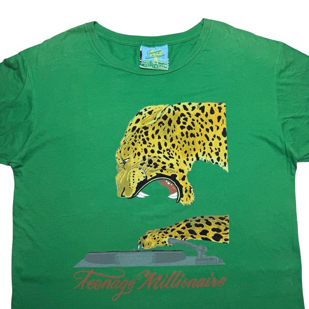 2000s Teenage Millionaire leopard shirt‎